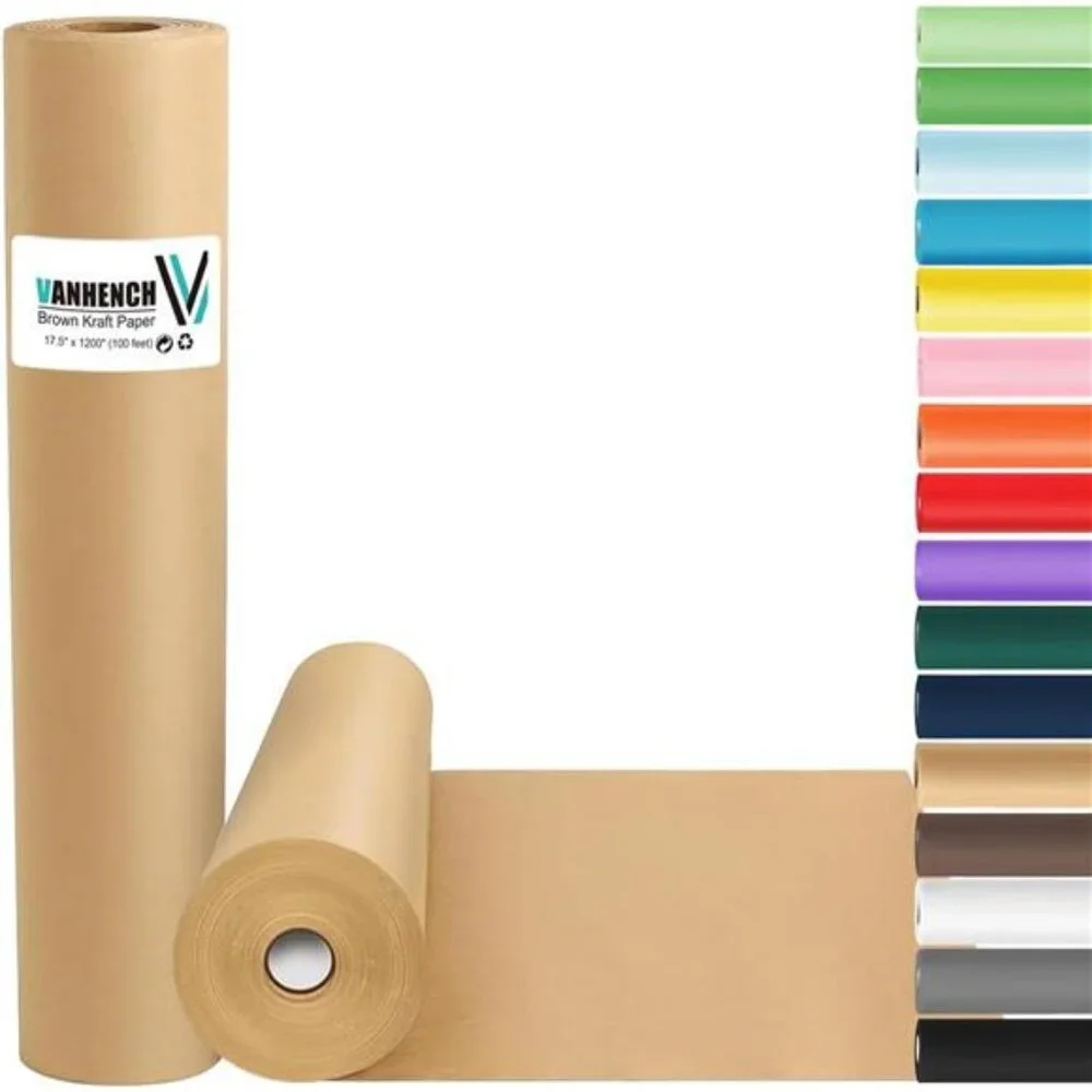 Brown Wrapping Craft Kraft Paper 17.5
